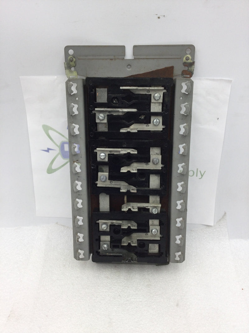 ITE/Siemens 10 Space Guts Only with 8 Tandem Breaker Posts 6" X 12"