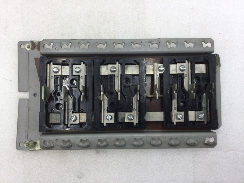 ITE/Siemens 10 Space Guts Only with 8 Tandem Breaker Posts 6" X 12"