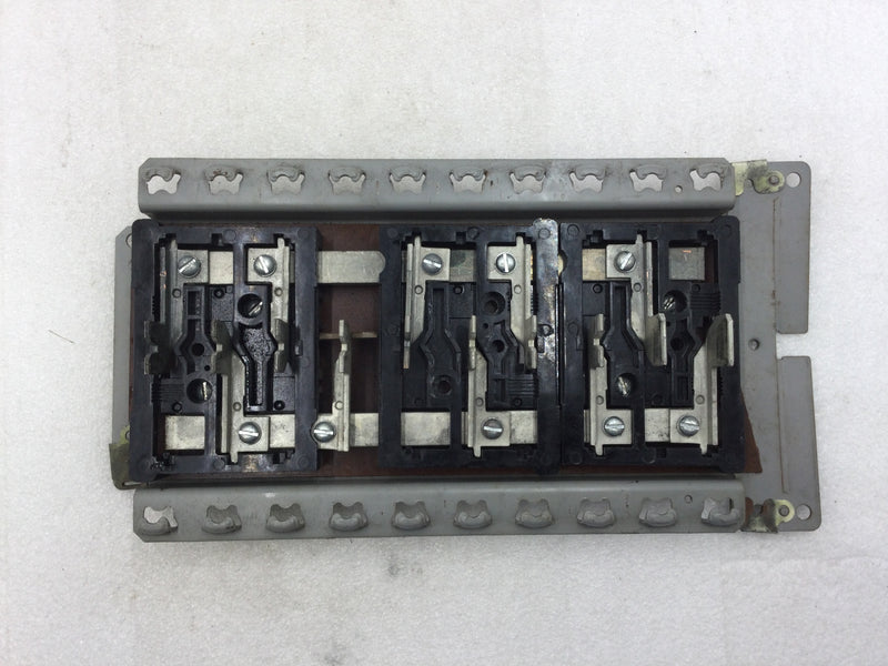 ITE/Siemens 10 Space Guts Only with 8 Tandem Breaker Posts 6" X 12"