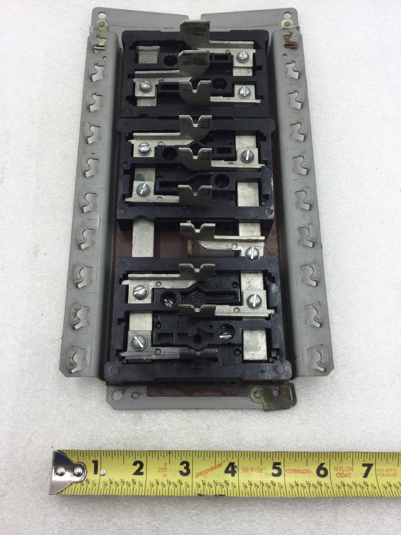 ITE/Siemens 10 Space Guts Only with 8 Tandem Breaker Posts 6" X 12"