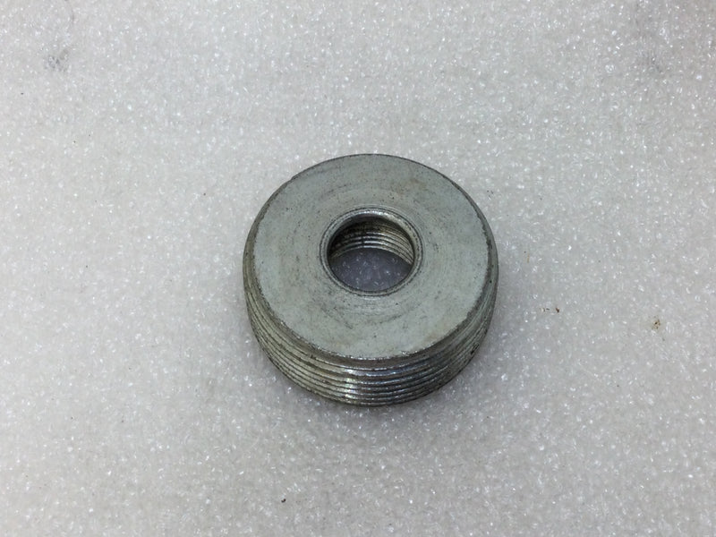 1 1/2" To 1/2" Zinc Plated Steel Reducing Bushing