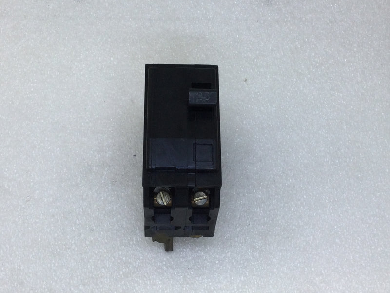 Square D QO225 25 Amp 2 Pole 240VAC Type QO Circuit Breaker - Long Foot