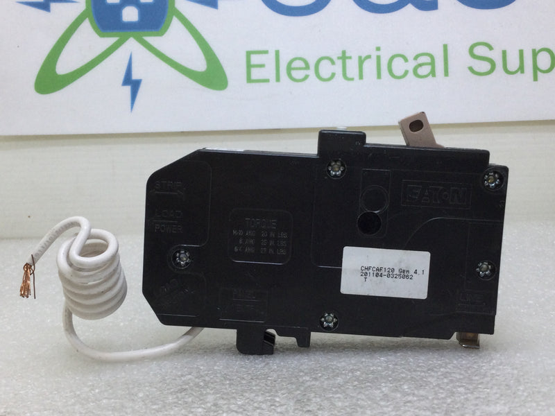 Eaton Cutler Hammer CHFCAF120 AFCI 20 Amp 1 Pole Circuit Breaker