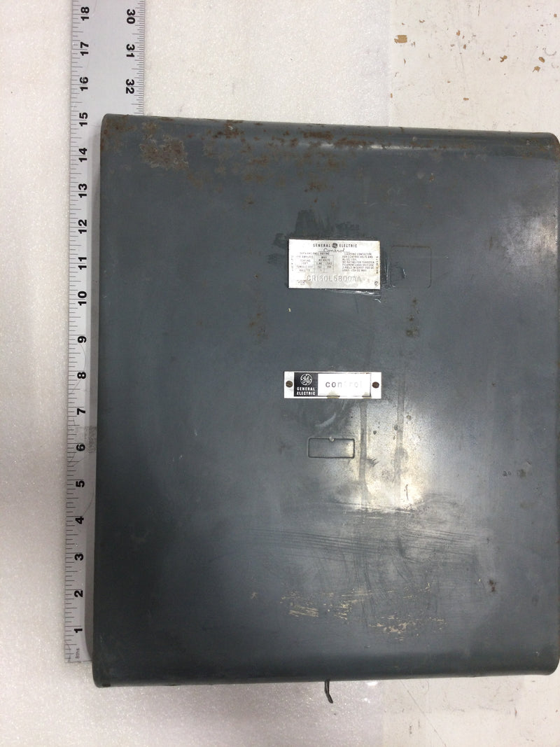 General Electric CR160L5800AA Lighting Contactor Cover Only 15" x 12 1/8"