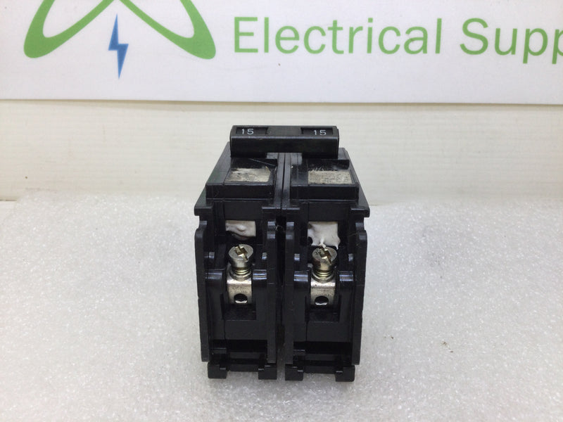 Siemens Q215H 15 Amp 2 Pole 120/240v 22k Circuit Breaker