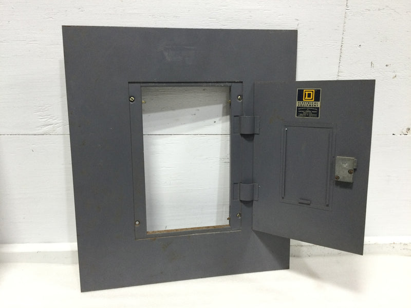 Square D Electrical Cabinet Front NQOB/QOB Issue F-972 with Yale Lock L116020 23 1/8" x 20 1/8"