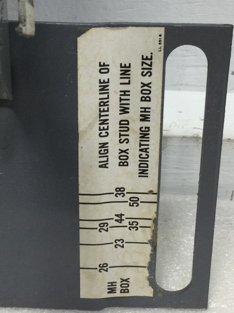 Square D NQOB 100 amp 30 space panelboard guts with adjustable Box size plates