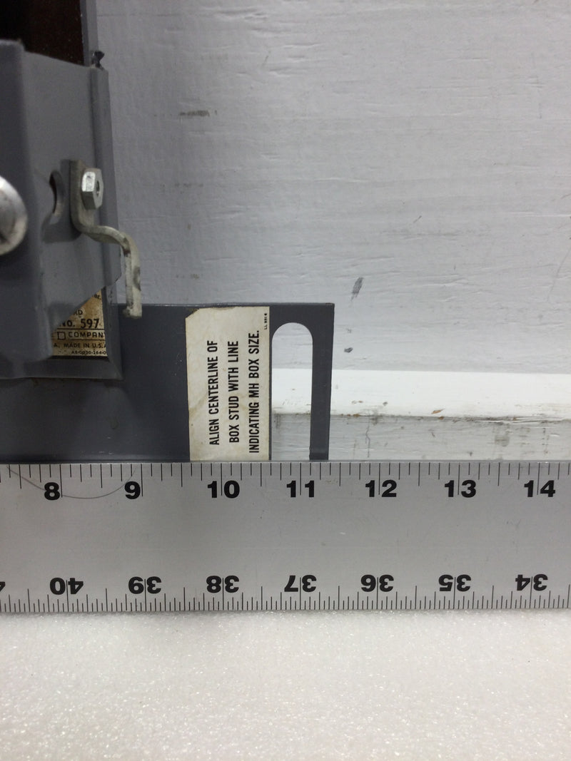 Square D NQOB 100 amp 30 space panelboard guts with adjustable Box size plates