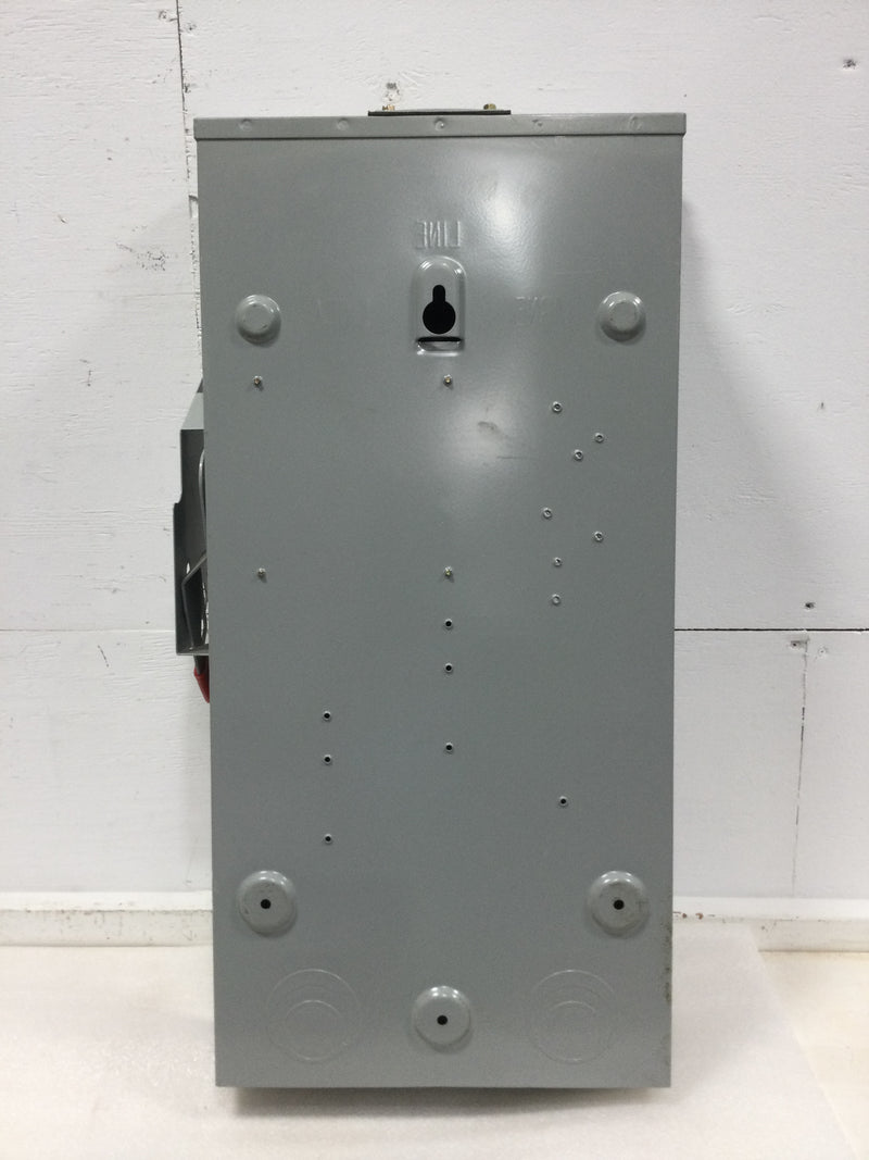 Siemens GNF324R Nema 3R Outdoor Non-Fused Safety Switch 200 Amp 3 Phase 240 VAC 60 HP Max