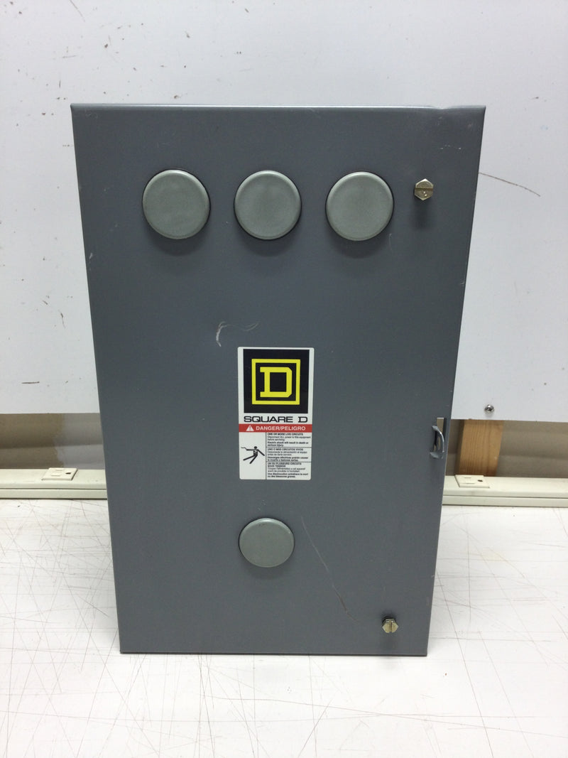 Square D 8903LH60V02 Lighting Contactor Nema 3R Enclosure Only 9" X 15"