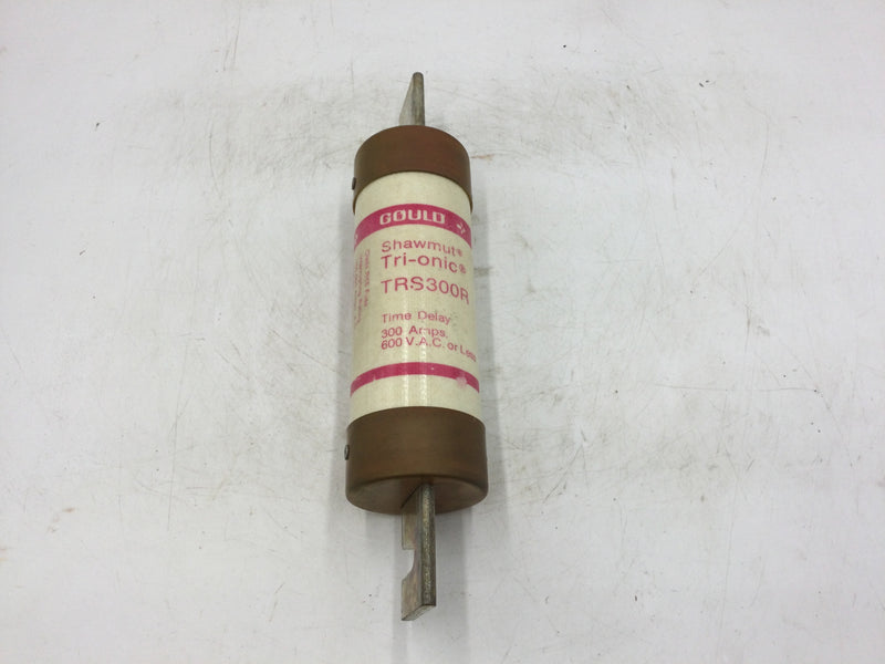 Gould/Shawmut Tri-Onic TRS300R 300 Amp 600V or Less Current Limiting Time Delay Fuse Class RK5