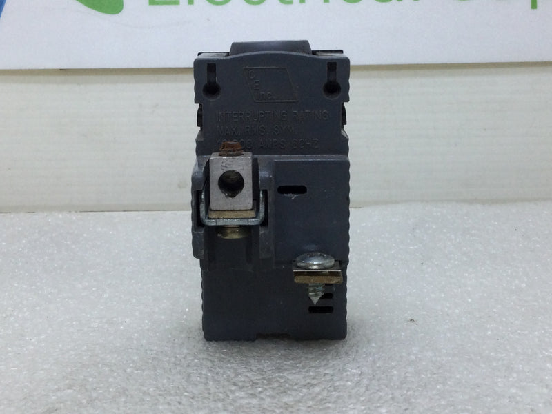 Connecticut Electric/Pushmatic UBIP-120 20 Amp 1 Pole 120V Circuit Breaker