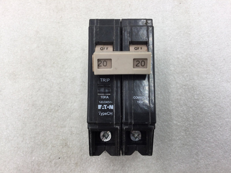 Eaton Cutler Hammer CHF220 20A 2 Pole Circuit Breaker