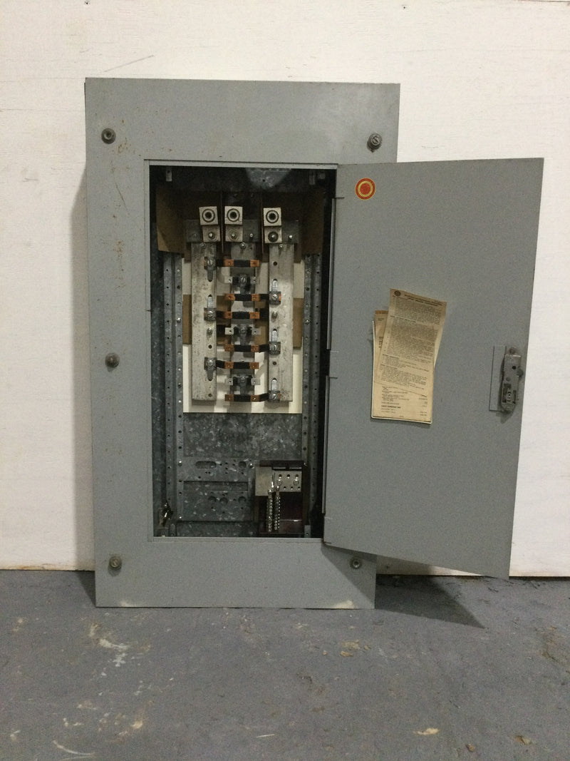 GE General Electric NHB 400 Amp 3 Phase 4 Wire 277/400V Panelboard Enclosure