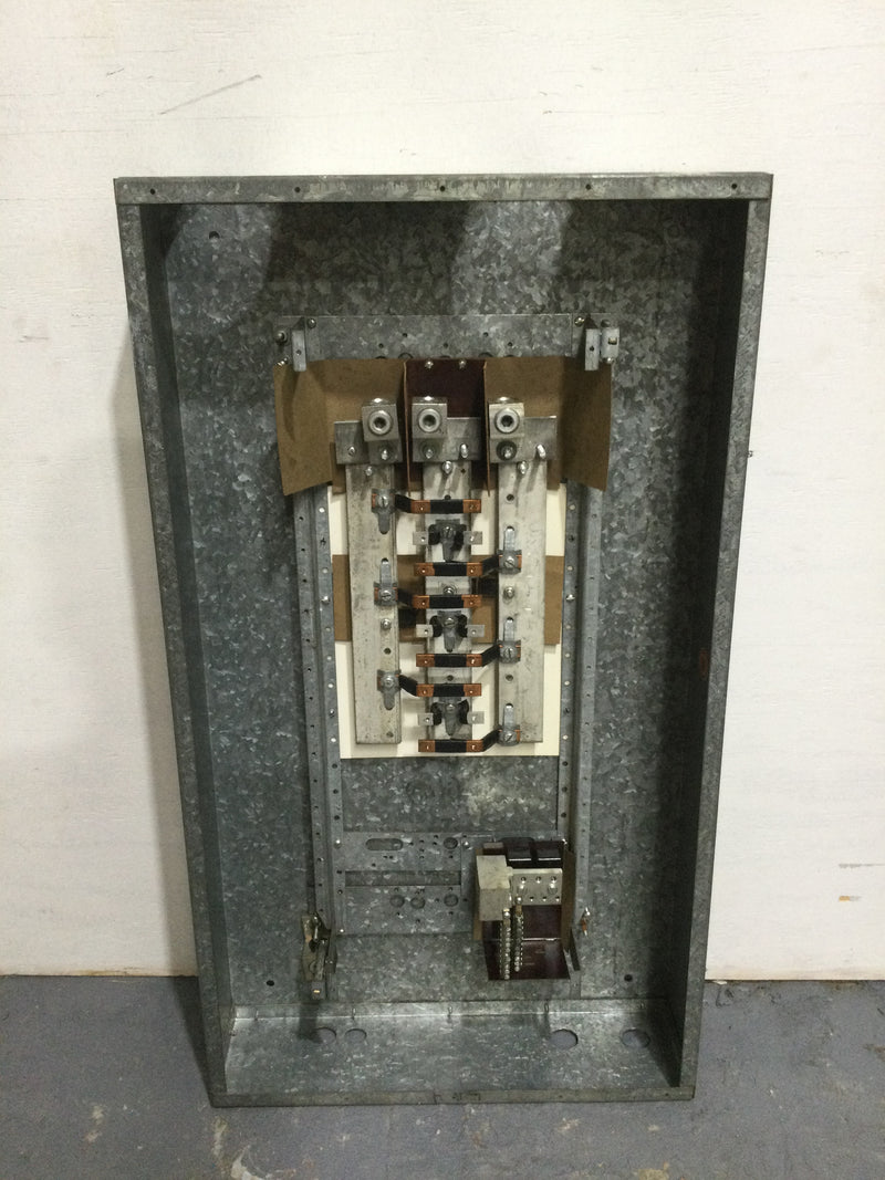 GE General Electric NHB 400 Amp 3 Phase 4 Wire 277/400V Panelboard Enclosure