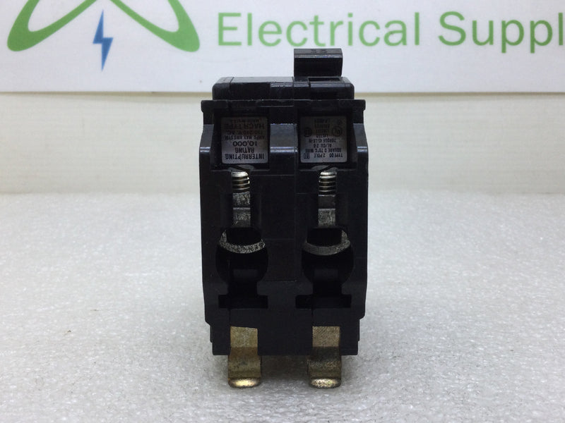 Square D QO235 35 Amp 2 Pole 240V Circuit Breaker - Black Face