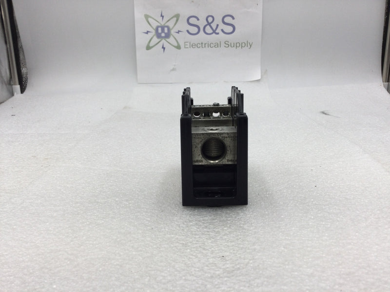 Edison HPB312-1 Power Distribution Block 310-600 VAC 350 MCM AWG to 4 AWG Wire Sizes