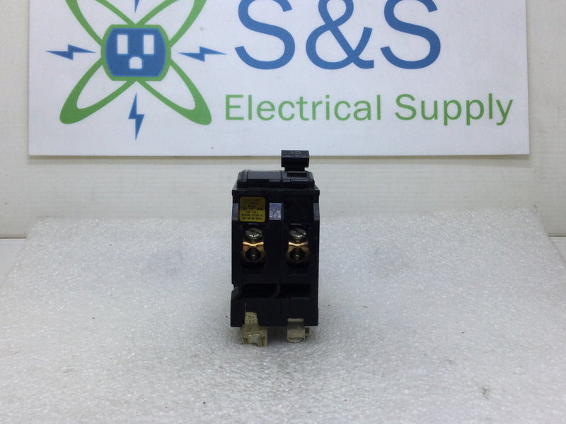 Square D QO230 30 Amp 2 Pole 240V Circuit Breaker - Shaved Foot