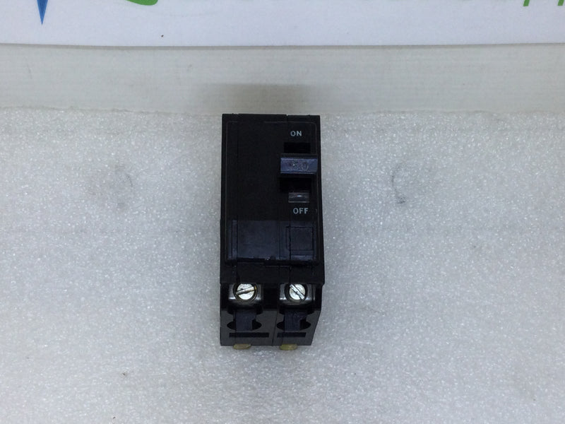 Square D QOB250 50 Amp 2 Pole 120/240v Circuit Breaker - Black Face