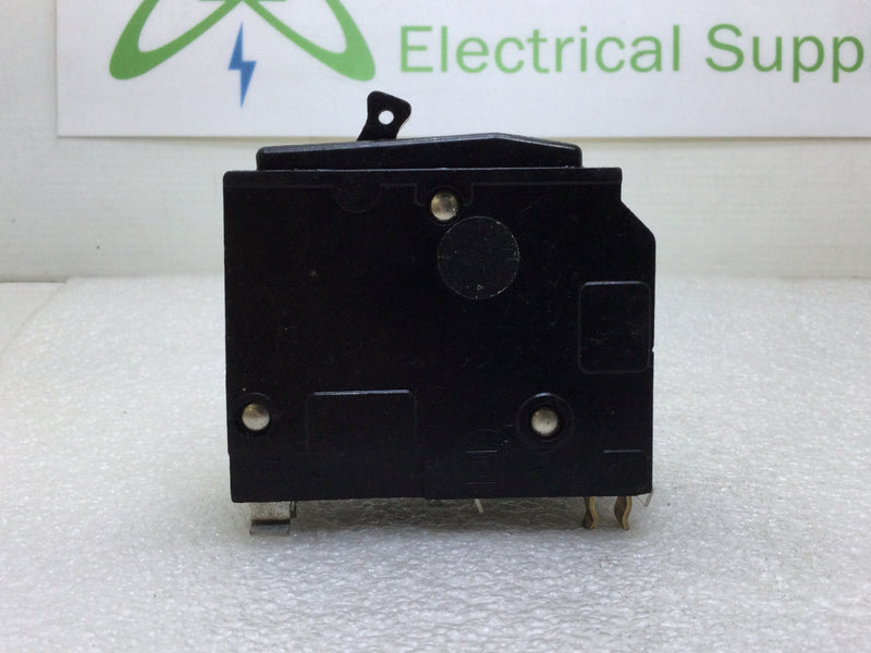 Square D QO215 15 Amp 2 Pole 120/240v Circuit Breaker - Black Face