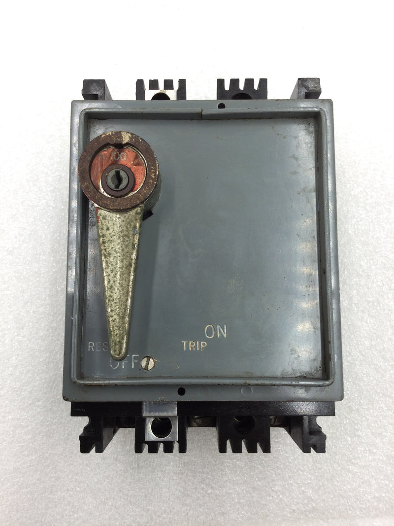 FPE NEF431100R 480V 100 Amps 125/250VDC 3-Pole AB Circuit Breaker
