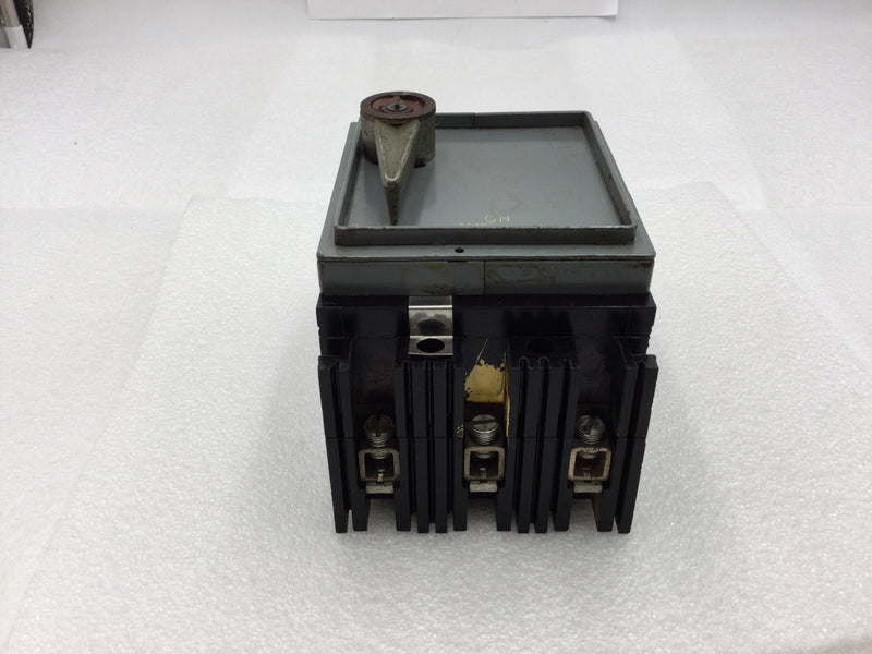 FPE NEF431100R 480V 100 Amps 125/250VDC 3-Pole AB Circuit Breaker