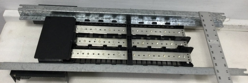 Square D Schneider Electric NQ Panelboard Interior, main lugs, 100A,, 42 pole spaces, 3 phase, 4 wire, Gust Only