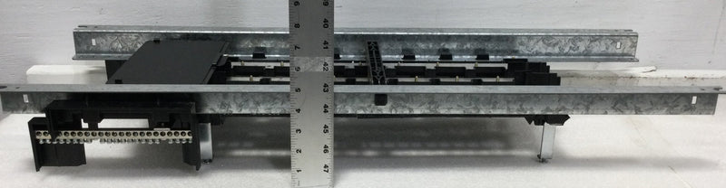 Square D Schneider Electric NQ Panelboard Interior, main lugs, 100A,, 42 pole spaces, 3 phase, 4 wire, Gust Only