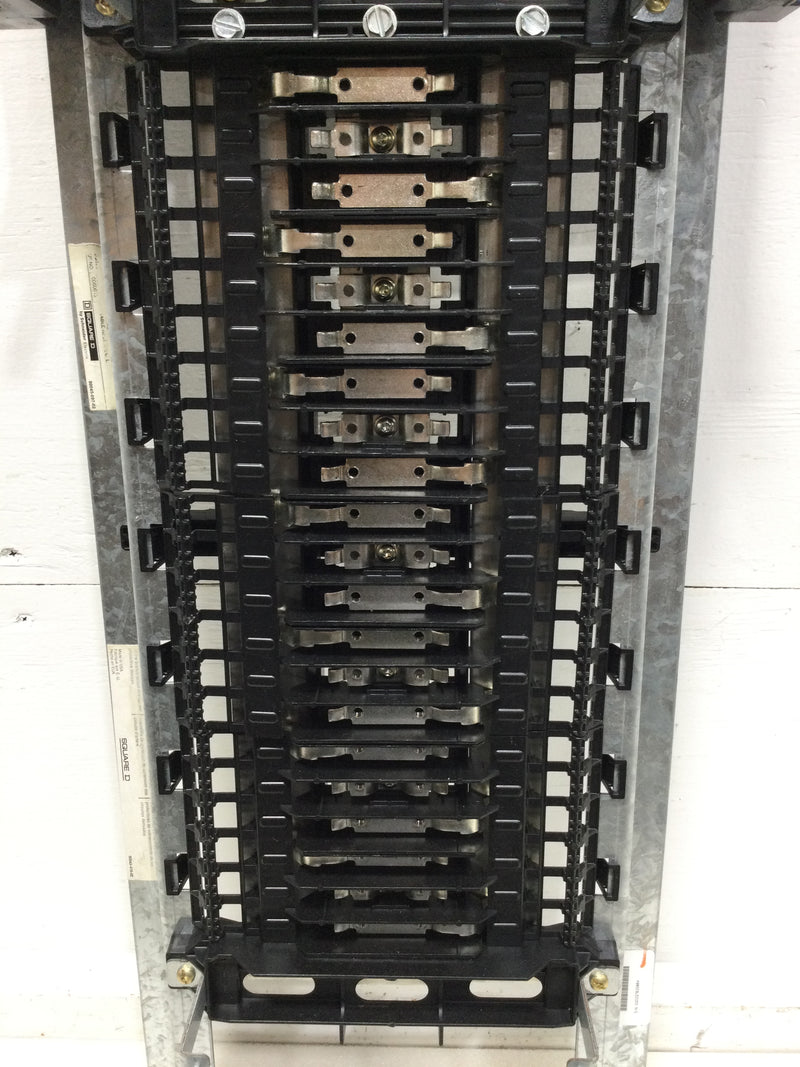 Square D Schneider Electric NQ Panelboard Interior, main lugs, 100A,, 42 pole spaces, 3 phase, 4 wire, Gust Only