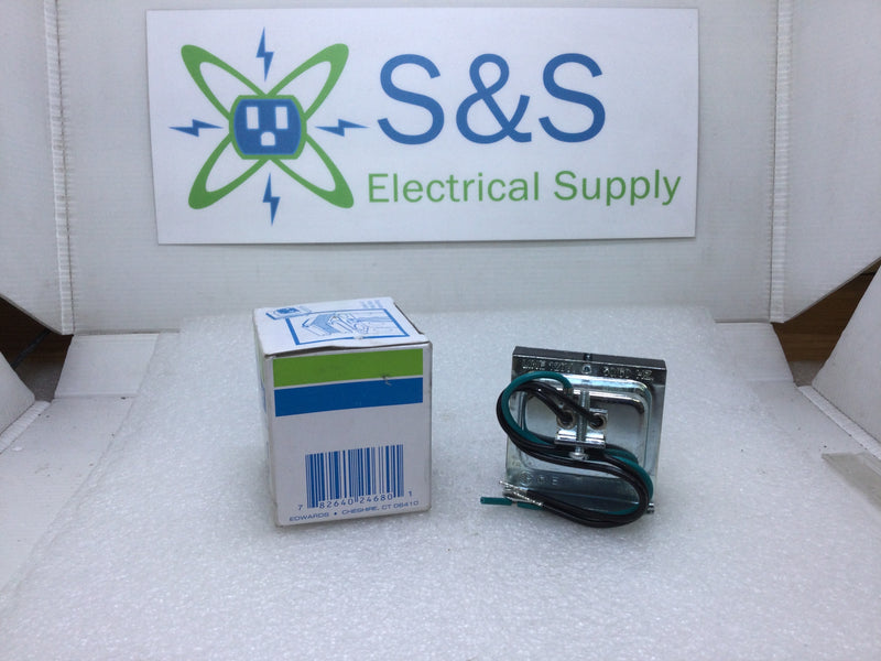 Edwards 590 Transformer Primary 120V 50/60Hz Class 2 Secondary 10V 5VA