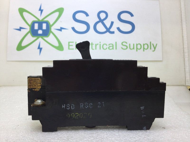 Square D 992020 1 Pole 20 Amp 120 VAC ML Vintage Style Circuit Breaker