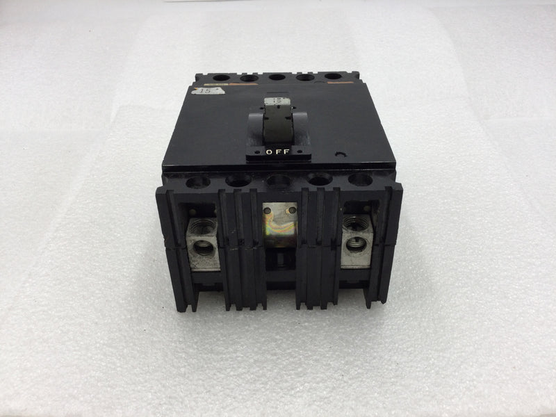 Square D FHL26015 15 Amp 2 Pole Main Circuit Breaker