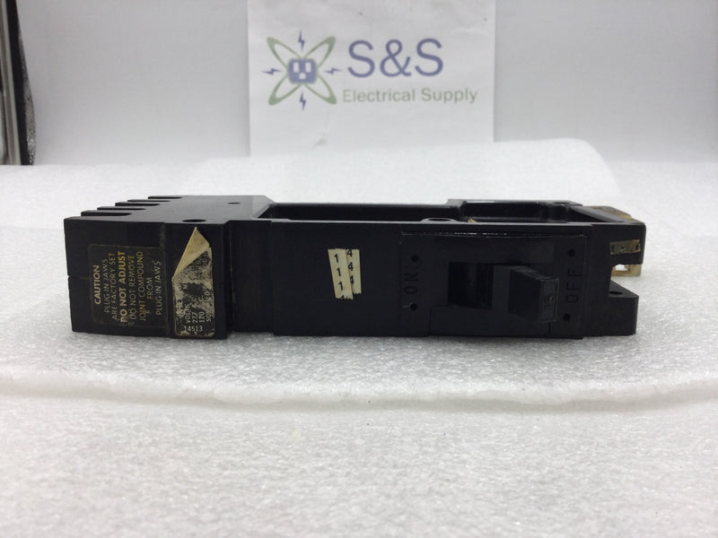 Square D FY14015B 15 Amp 277 Volt Single Pole I-Line Circuit Breaker