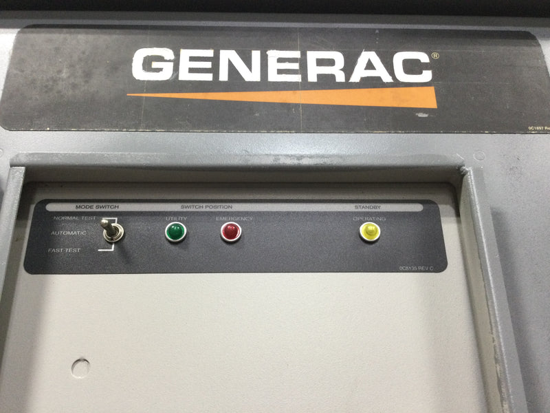 Generac GTS020W-2A2LDNCN 200 Amp Generator Automatic Transfer Switch 24" X 37"