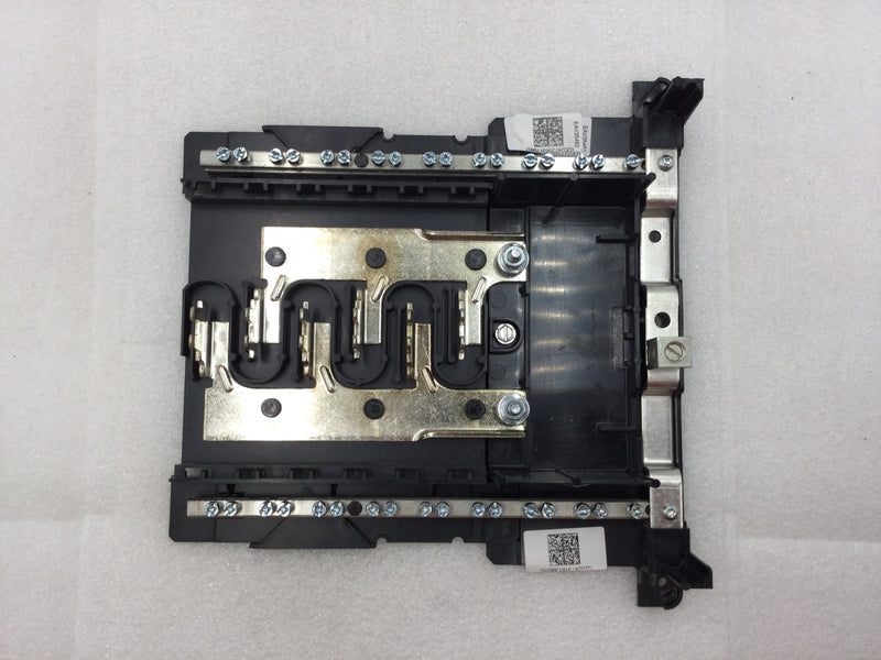 Square D HOM1224M100PC 100 Amp 6 Space/24 Circuit Indoor Main Breaker Load Center Guts Only 9" X 10"