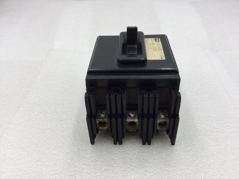 FPE Federal Pacific NEF431040 40 am 3 pole Main Circuit Breaker