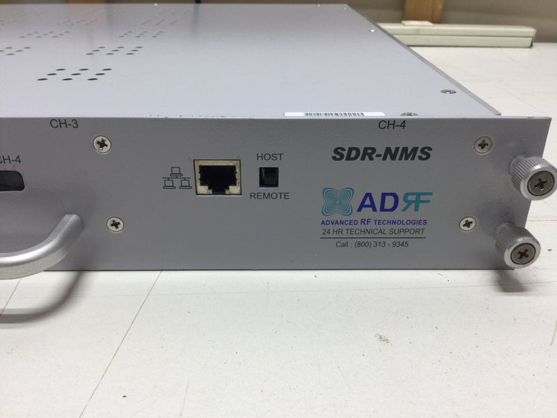 Advanced RF Technologies SDR-NMS Network Management System 4 Channel Modular Digital Repeater Management Module