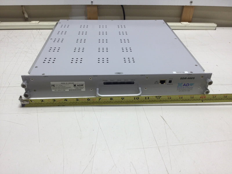 Advanced RF Technologies SDR-NMS Network Management System 4 Channel Modular Digital Repeater Management Module