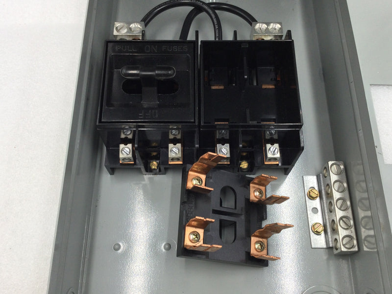 Midwest U610F 100 Amp 120/240V 3 Wire 1 Phase 3R Enclosure