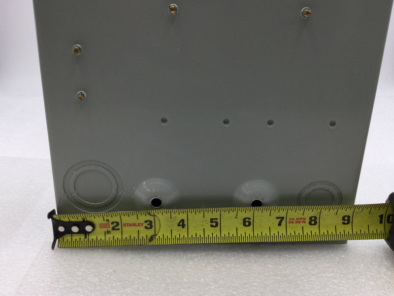 Midwest U610F 100 Amp 120/240V 3 Wire 1 Phase 3R Enclosure