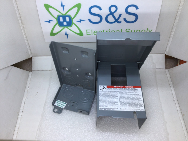 Square D QO200TRCP 60A 120/240VAC Nema3R Type QO Disconnect -No Guts or Breaker