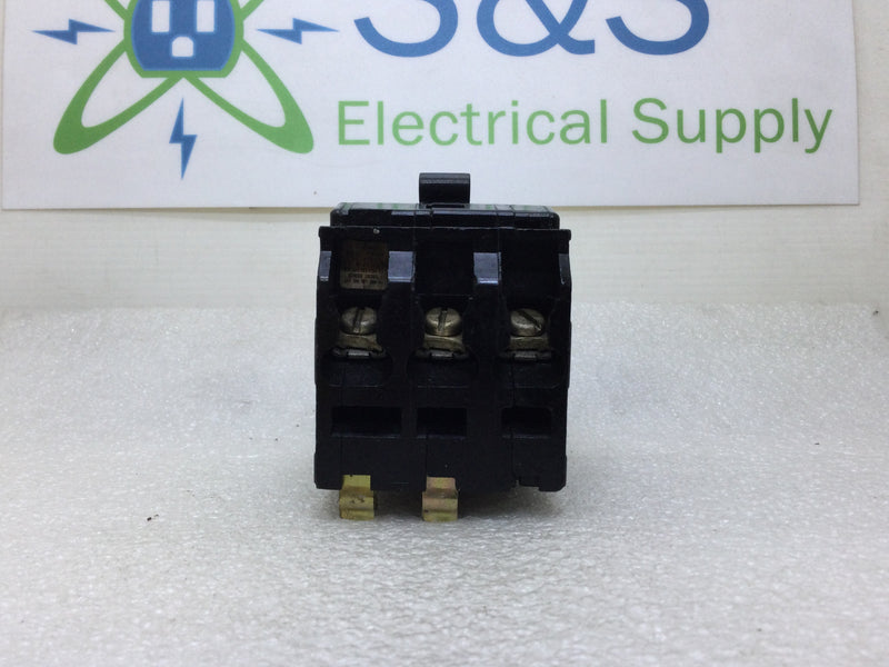 Square D QOB315 15 Amp 3 Pole 240v Molded Case Circuit Breaker - Black Face