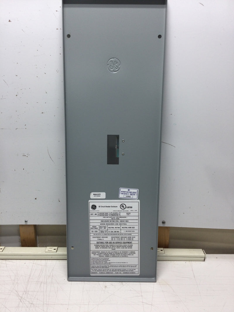 GE General Electric TQD225S Surface Mounted Circuit Breaker Enclosure for TQD & THQD Breakers Rated for 225 Amps and 240 VAC