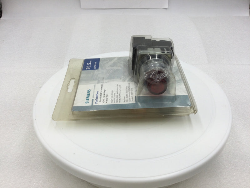 Siemens 52PT6D2AP Plastic Lens Indoor/Out Door Pushbutton