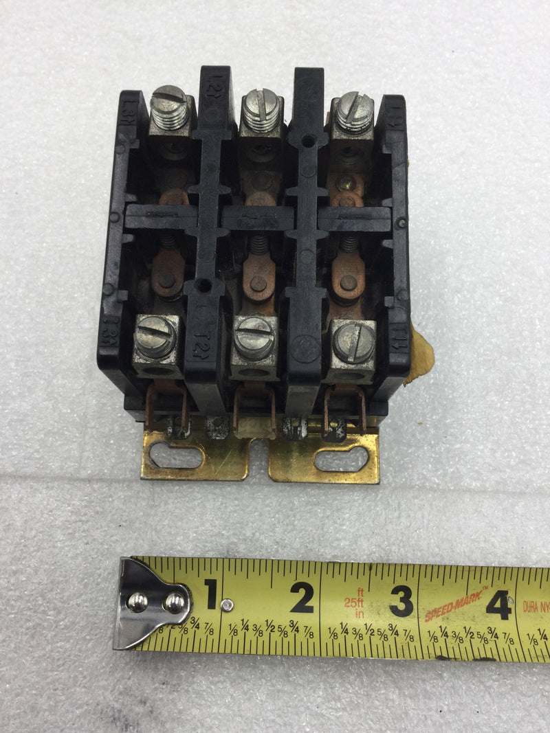 Mars 91432 40 Amp 240-600 VAC 3 Pole Definite Purpose Contactor with 120 VAC Coil