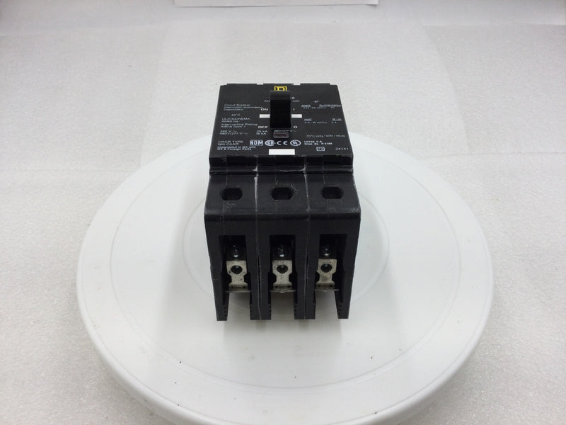 Square D EDB34015 Circuit Breaker 15 Amp 3 Pole 480Y/277V AC