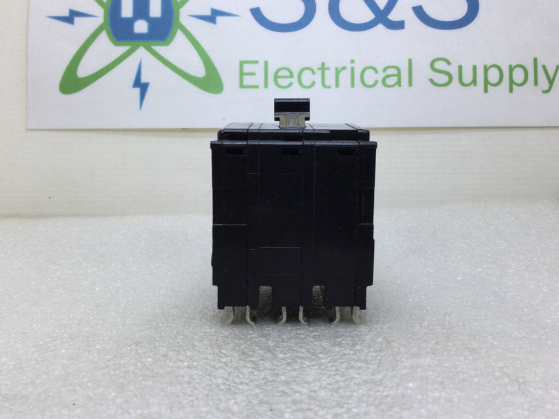 Square D QO315 15 Amp 3 Pole 240V Molded Case Circuit Breaker - Yellow Face