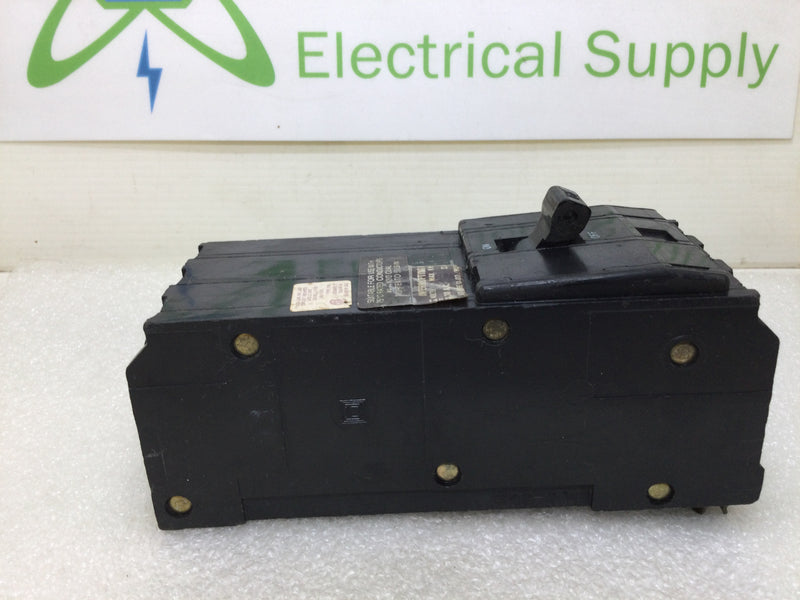 Square D Q1B370VH 70 Amp 3 Pole 240V 22kAIC Plug In Circuit Breaker