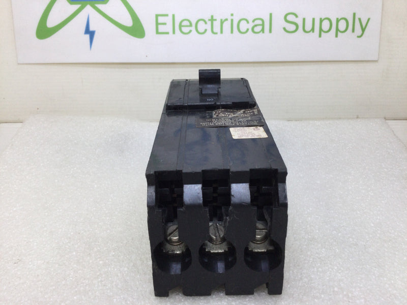 Square D Q1B370VH 70 Amp 3 Pole 240V 22kAIC Plug In Circuit Breaker