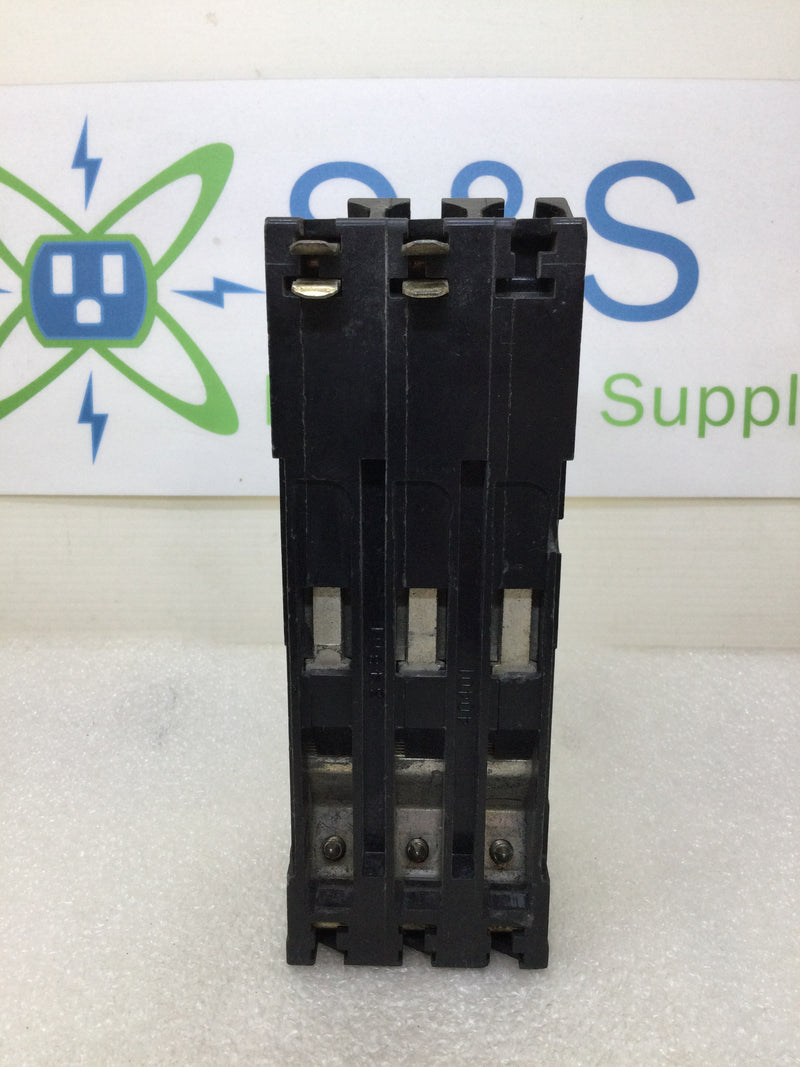 Square D Q1B370VH 70 Amp 3 Pole 240V 22kAIC Plug In Circuit Breaker
